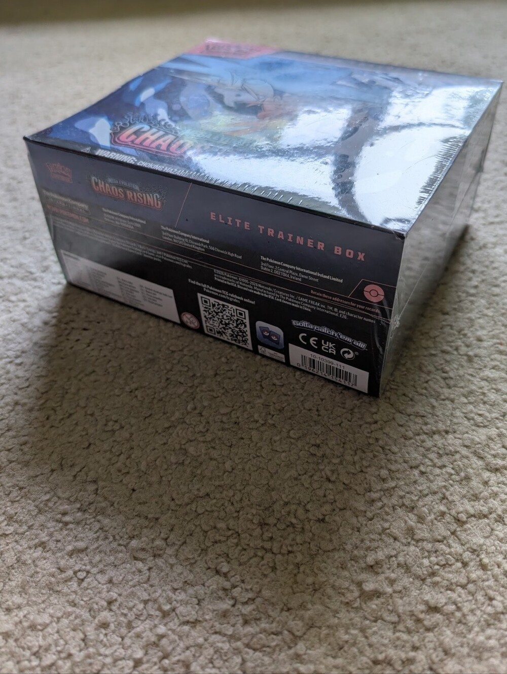 Pokémon Chaos Rising ETB & Prismatic Evolutions Tech Sticker Collection SEALED - Picture 5 of 7